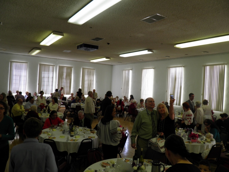Divine Liturgy and Blessing of Baskets. Parish Easter Breakfast