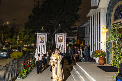 Easter Matins. Paschal Procession followed by Paschal Matins and Blessing of Baskets