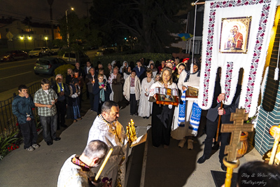 Easter Matins. Paschal Procession followed by Paschal Matins and Blessing of Baskets