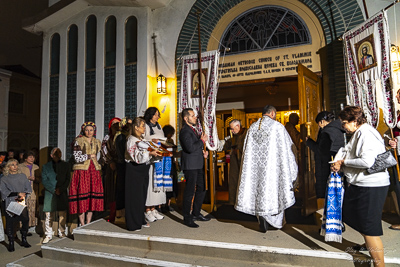 Easter Matins. Paschal Procession followed by Paschal Matins and Blessing of Baskets