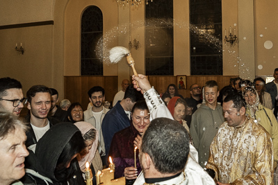 Easter Matins. Paschal Procession followed by Paschal Matins and Blessing of Baskets