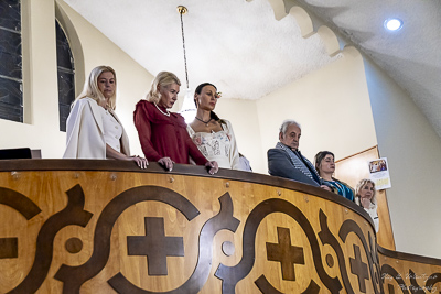 Easter Worship. Paschal procession. Led by His Eminence Archbishop Daniel Zelinsky.