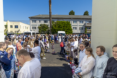 The Bright Resurrection of Christ. Blessing of Baskets.
