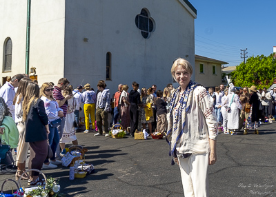 The Bright Resurrection of Christ. Blessing of Baskets.