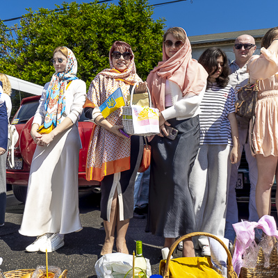 The Bright Resurrection of Christ. Blessing of Baskets.