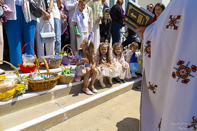 The Bright Resurrection of Christ. Blessing of Baskets.