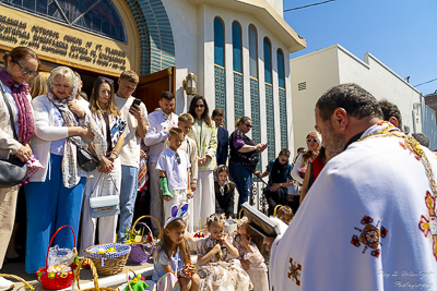 The Bright Resurrection of Christ. Blessing of Baskets.