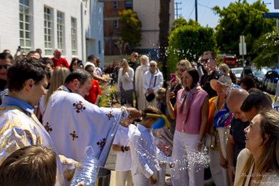 The Bright Resurrection of Christ. Blessing of Baskets.