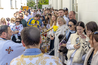The Bright Resurrection of Christ. Blessing of Baskets.