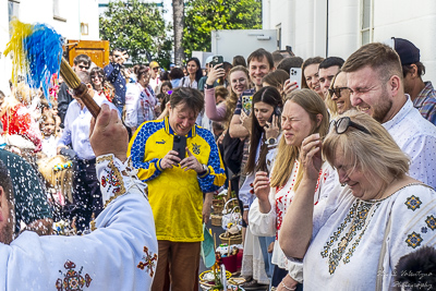 The Bright Resurrection of Christ. Blessing of Baskets.