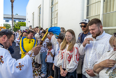 The Bright Resurrection of Christ. Blessing of Baskets.