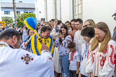 The Bright Resurrection of Christ. Blessing of Baskets.