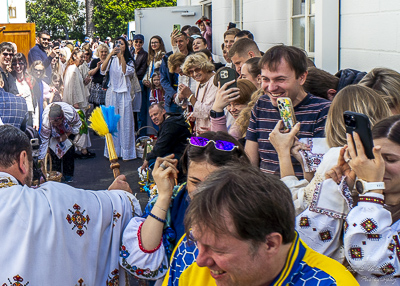 The Bright Resurrection of Christ. Blessing of Baskets.