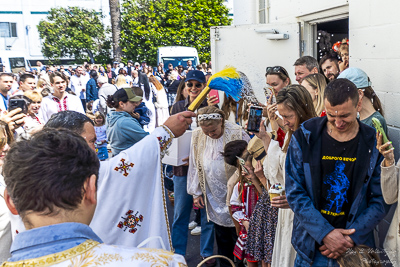 The Bright Resurrection of Christ. Blessing of Baskets.