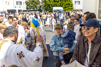 The Bright Resurrection of Christ. Blessing of Baskets.