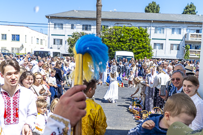 The Bright Resurrection of Christ. Blessing of Baskets.