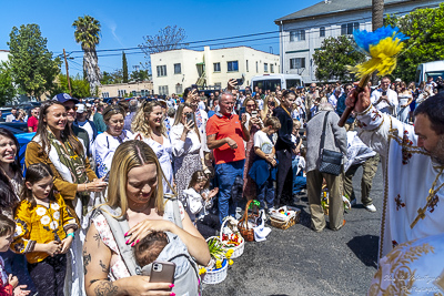 The Bright Resurrection of Christ. Blessing of Baskets.