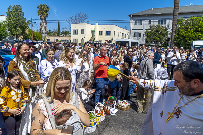 The Bright Resurrection of Christ. Blessing of Baskets.