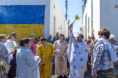 The Bright Resurrection of Christ. Blessing of Baskets.