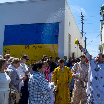 The Bright Resurrection of Christ. Blessing of Baskets.