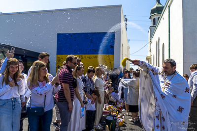 The Bright Resurrection of Christ. Blessing of Baskets.