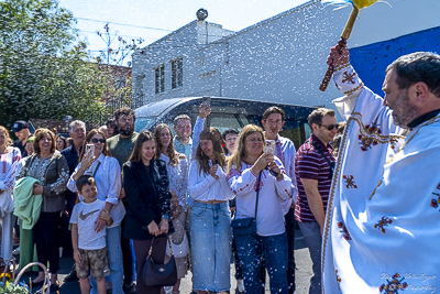 The Bright Resurrection of Christ. Blessing of Baskets.