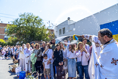 The Bright Resurrection of Christ. Blessing of Baskets.