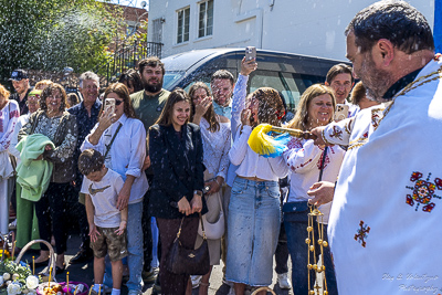 The Bright Resurrection of Christ. Blessing of Baskets.