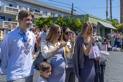 The Bright Resurrection of Christ. Blessing of Baskets.