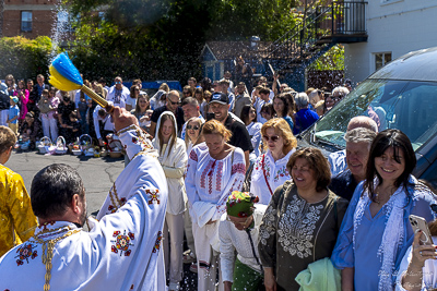 The Bright Resurrection of Christ. Blessing of Baskets.