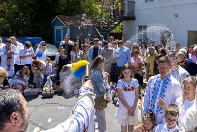 The Bright Resurrection of Christ. Blessing of Baskets.