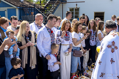 The Bright Resurrection of Christ. Blessing of Baskets.
