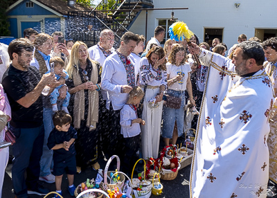 The Bright Resurrection of Christ. Blessing of Baskets.