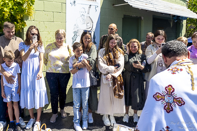 The Bright Resurrection of Christ. Blessing of Baskets.