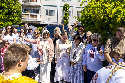 The Bright Resurrection of Christ. Blessing of Baskets.