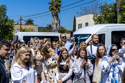 The Bright Resurrection of Christ. Blessing of Baskets.