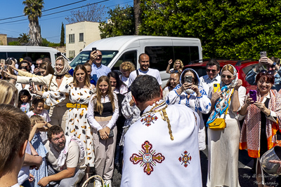 The Bright Resurrection of Christ. Blessing of Baskets.