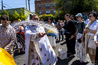 The Bright Resurrection of Christ. Blessing of Baskets.