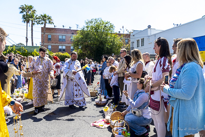 The Bright Resurrection of Christ. Blessing of Baskets.
