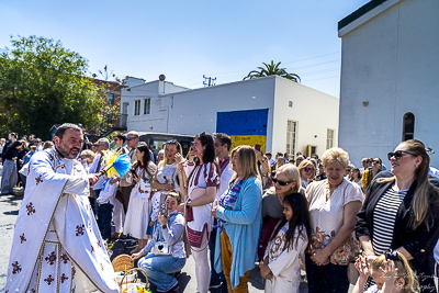 The Bright Resurrection of Christ. Blessing of Baskets.