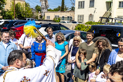 The Bright Resurrection of Christ. Blessing of Baskets.