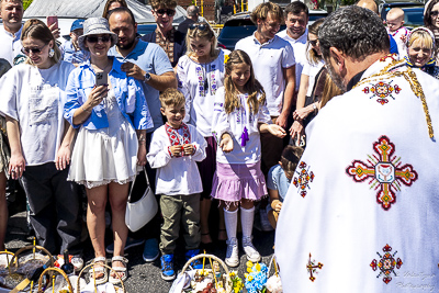 The Bright Resurrection of Christ. Blessing of Baskets.