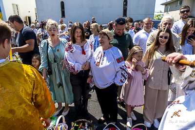 The Bright Resurrection of Christ. Blessing of Baskets.