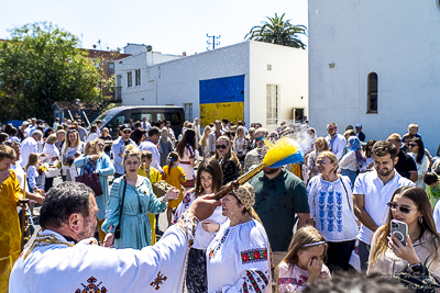 The Bright Resurrection of Christ. Blessing of Baskets.