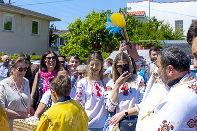 The Bright Resurrection of Christ. Blessing of Baskets.