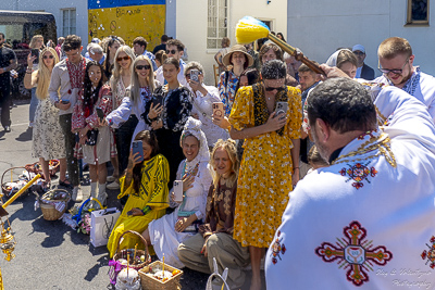 The Bright Resurrection of Christ. Blessing of Baskets.