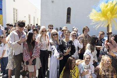 The Bright Resurrection of Christ. Blessing of Baskets.