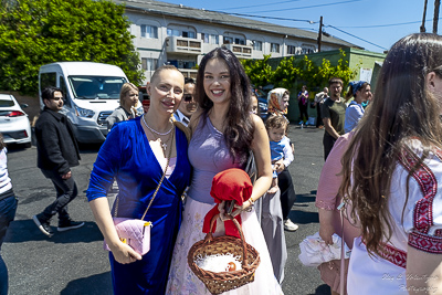 The Bright Resurrection of Christ. Blessing of Baskets.