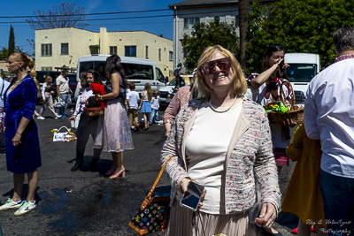 The Bright Resurrection of Christ. Blessing of Baskets.