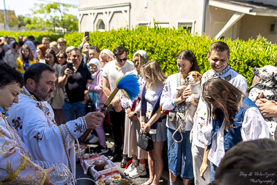 The Bright Resurrection of Christ. Blessing of Baskets.